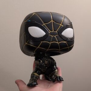 Black and Gold Spider-Man Collectible Figure